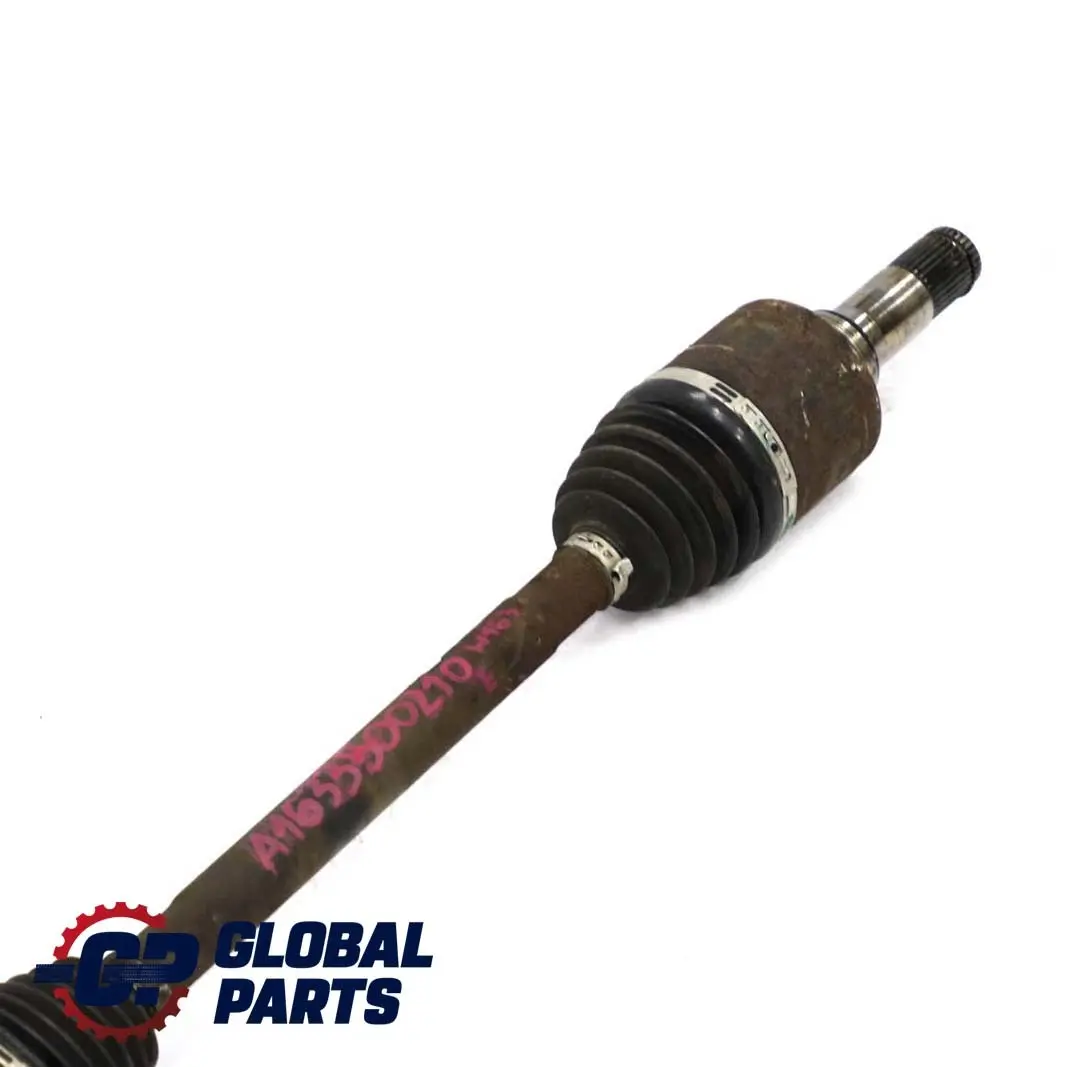 Axle Output Drive Shaft to Mercedes W163 Rear with Part number A1633500210 Mercedes W163 Rear Axle Output Drive Shaft - SKU A1633500210 - Part number A1633500210