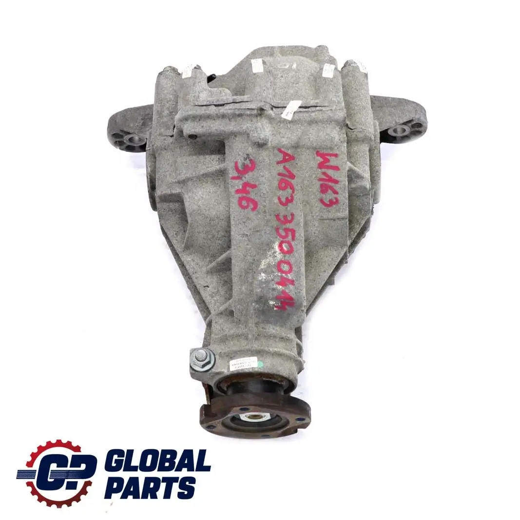  Mercedes-Benz ML W163 Rear Differential Diff 3,46 Ratio WARRANTY - SKU A1633500414 - Part number A1633500414
