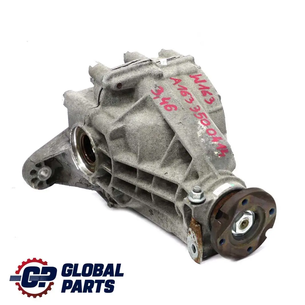 Mercedes-Benz ML W163 Rear Differential Diff 3,46 Ratio WARRANTY to with Part number A1633500414 Mercedes-Benz ML W163 Rear Differential Diff 3,46 Ratio WARRANTY - SKU A1633500414 - Part number A1633500414