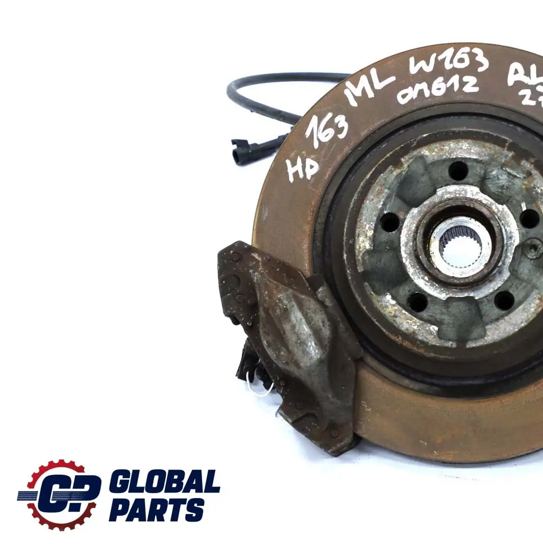 Mercedes-Benz M-Class ML W163 270 CDI Rear Left N/S Suspension Brake Wheel Hub to with Part number A1633500508 Mercedes-Benz M-Class ML W163 270 CDI Rear Left N/S Suspension Brake Wheel Hub - SKU A1633500508 - Part number A1633500508