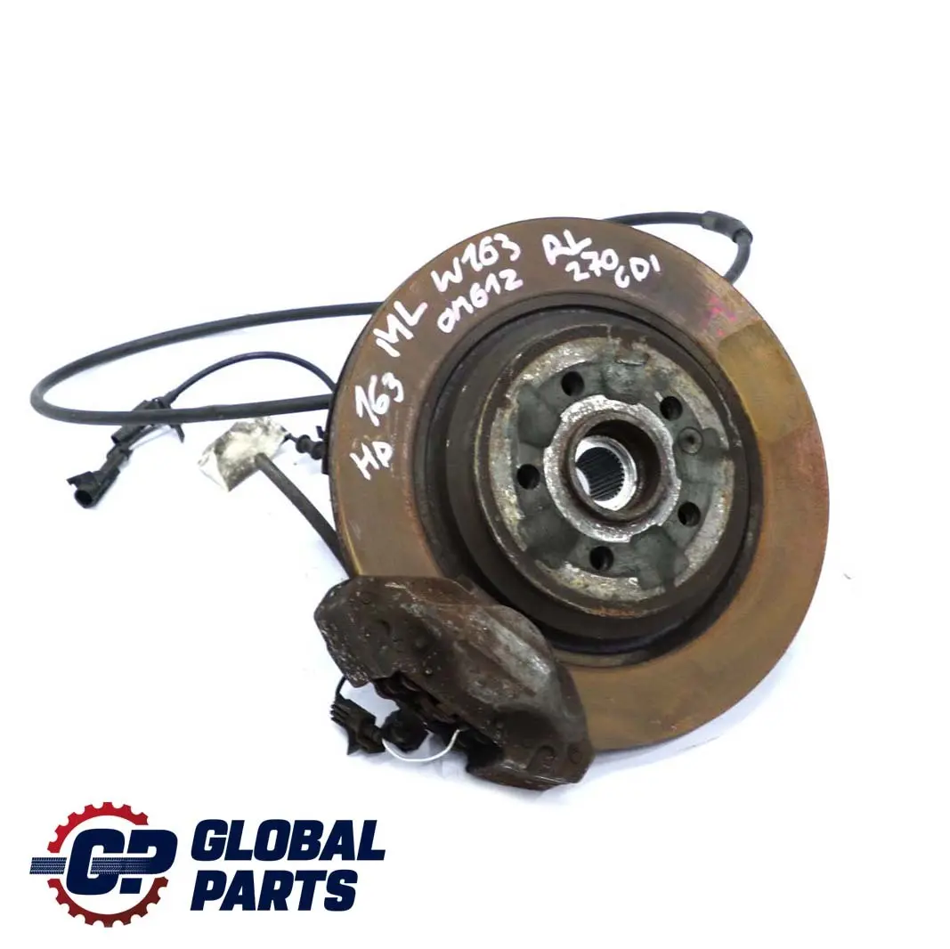 Trasero Izquierdo Suspension Freno Rueda Buje para Mercedes W163 270 CDI con número de pieza A1633500508 Mercedes W163 270 CDI Trasero Izquierdo Suspension Freno Rueda Buje - SKU A1633500508 - Número de pieza A1633500508