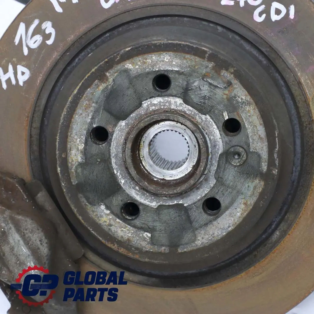 Mercedes-Benz M-Class ML W163 270 CDI Rear Left N/S Suspension Brake Wheel Hub to with Part number A1633500508 Mercedes-Benz M-Class ML W163 270 CDI Rear Left N/S Suspension Brake Wheel Hub - SKU A1633500508 - Part number A1633500508