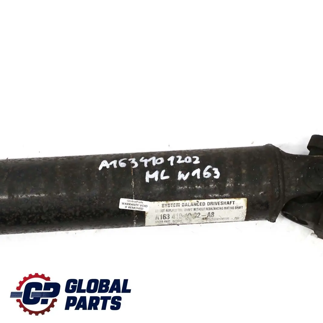 Eje de transmisión Eje de transmisión Automático para Mercedes ML W163 con número de pieza A1634101202 Mercedes ML W163 Eje de transmisión Eje de transmisión Automático - SKU A1634101202 - Número de pieza A1634101202