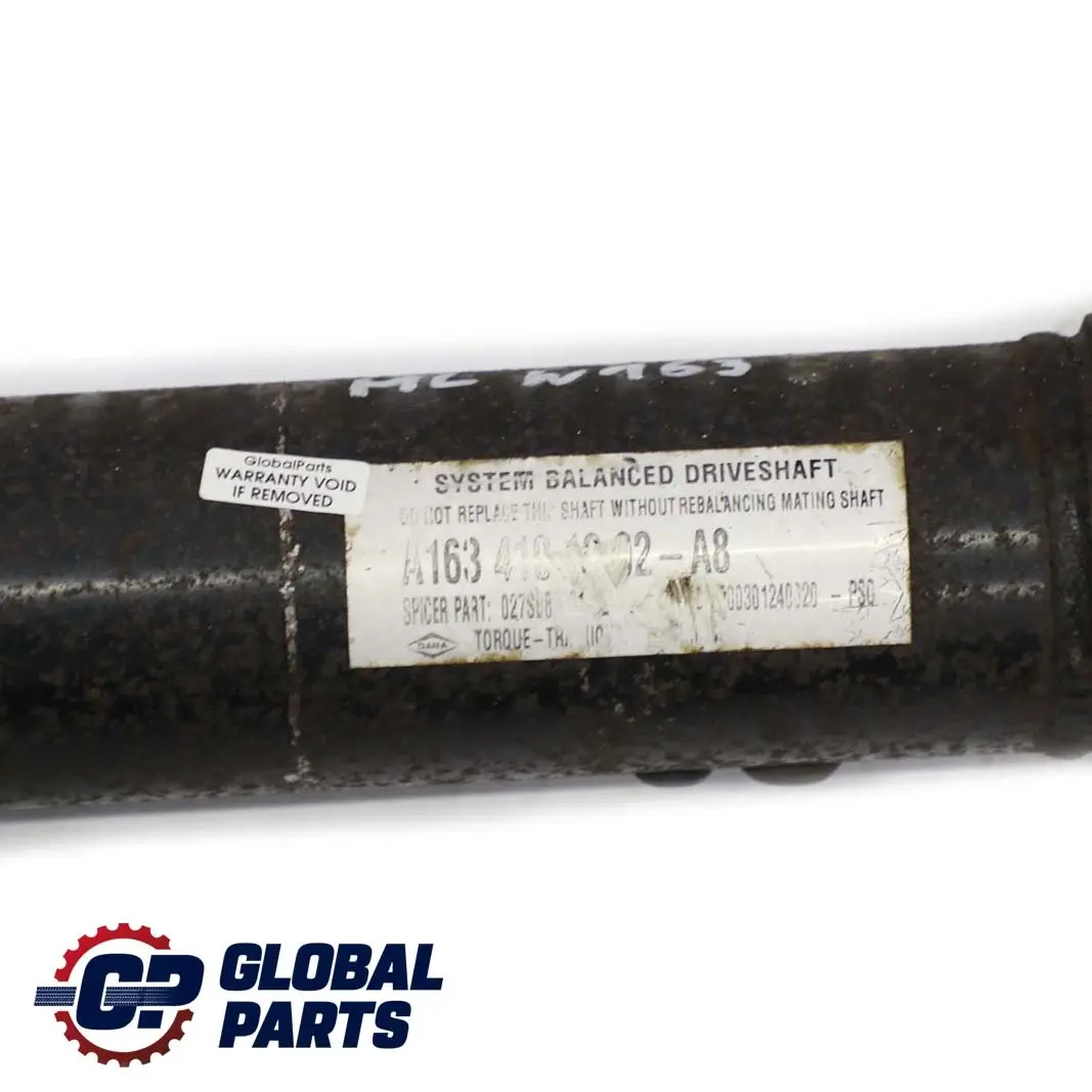Mercedes ML W163 Arbre de transmission Automatique - SKU A1634101202 - Numéro de pièce A1634101202