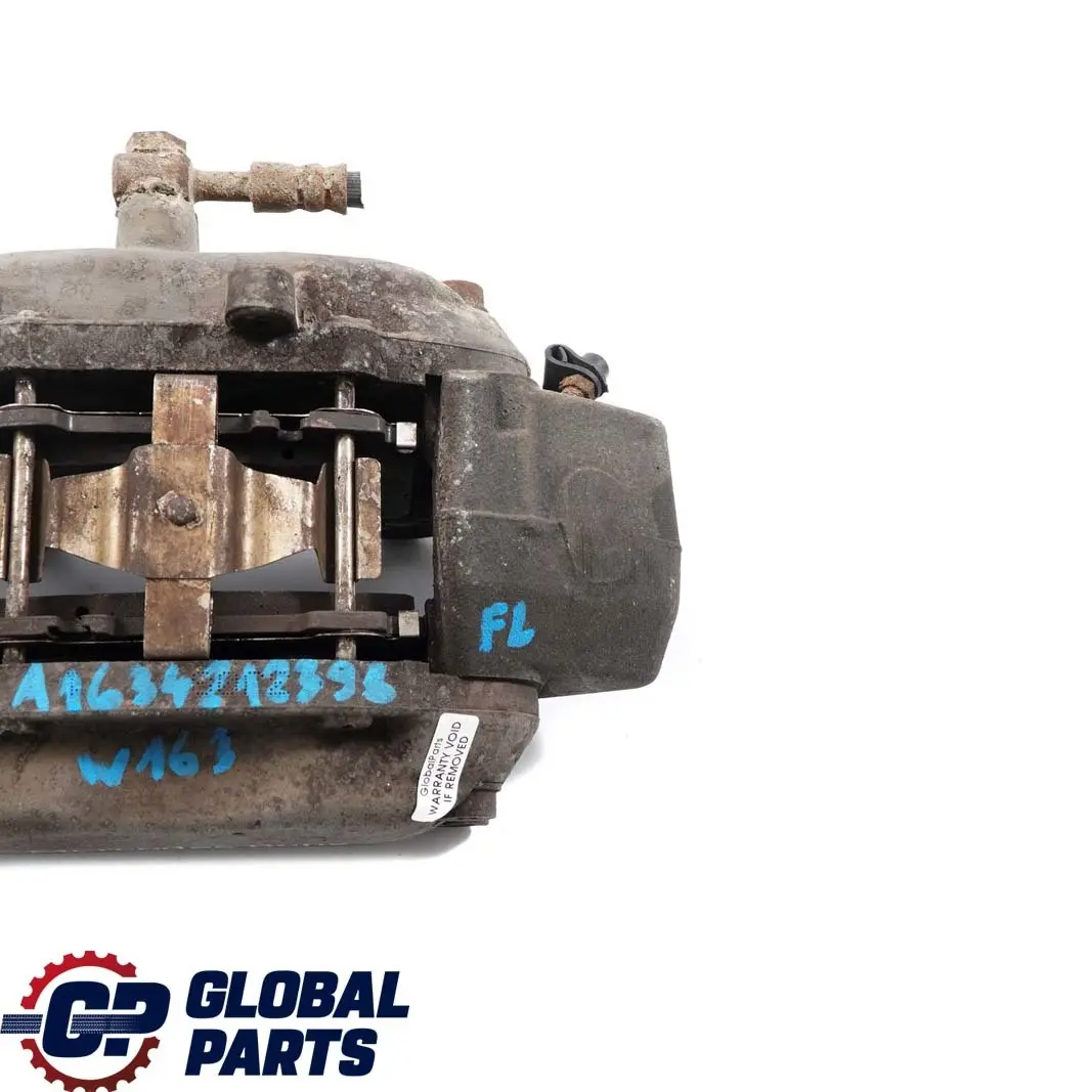 Przedni Lewy Zacisk Hamulcowy Brembo do Mercedes ML W163 o numerze A1634212398 Mercedes ML W163 Przedni Lewy Zacisk Hamulcowy Brembo - SKU A1634212398 - Numer Części A1634212398