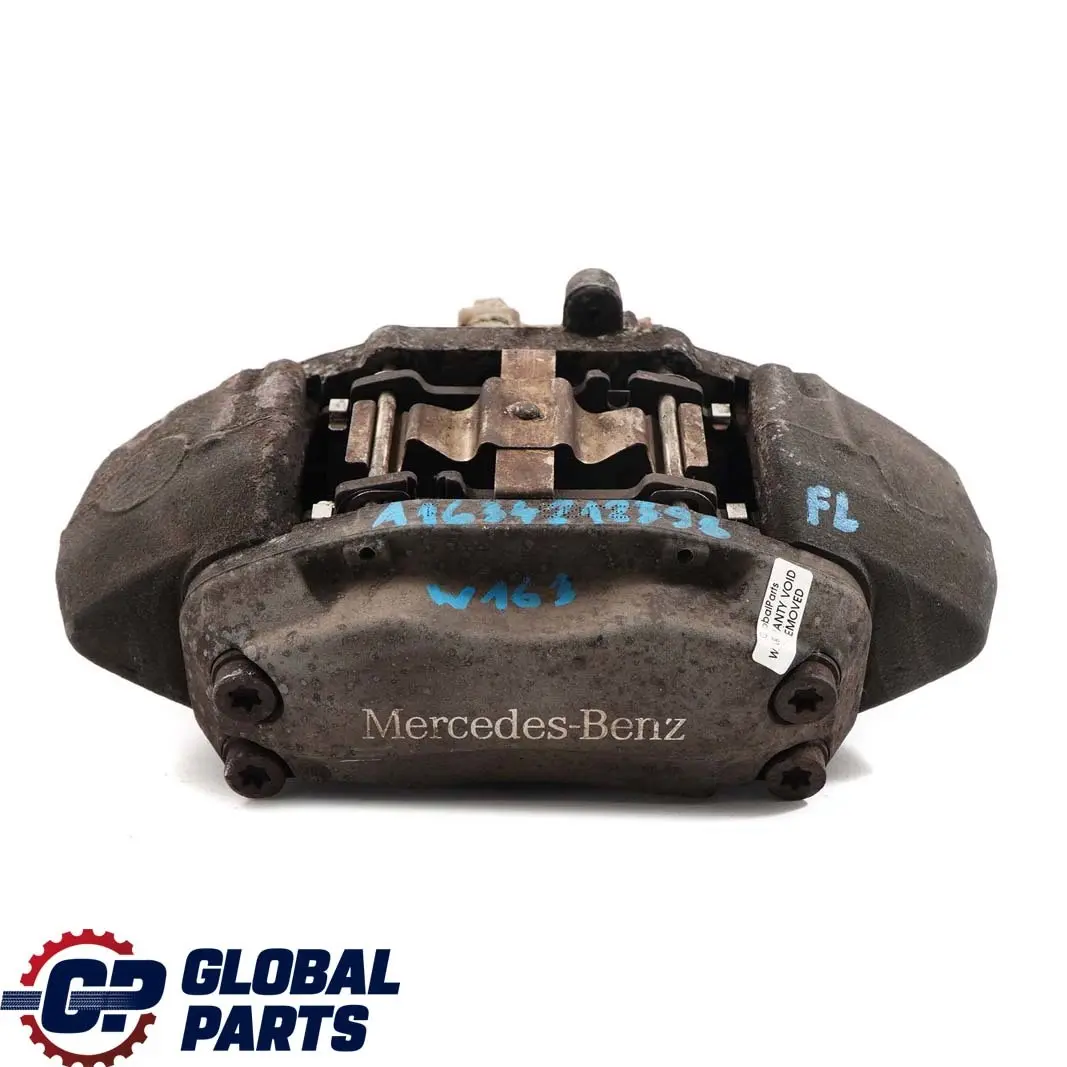 Delantero Izquierdo Pinza de freno Brembo para Mercedes ML W163 con número de pieza A1634212398 Mercedes ML W163 Delantero Izquierdo Pinza de freno Brembo - SKU A1634212398 - Número de pieza A1634212398