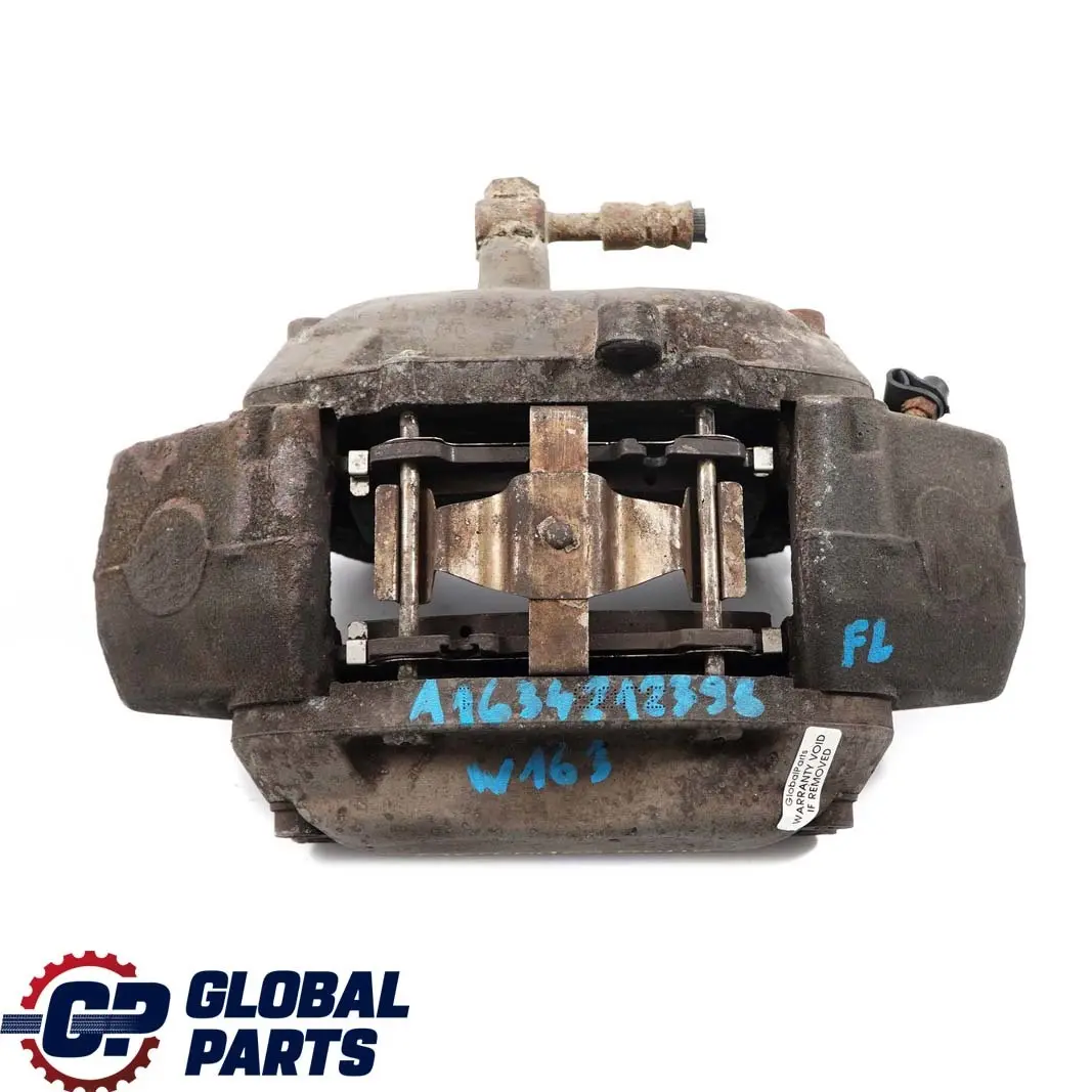 Front Left N/S Brake Caliper Brembo to Mercedes ML W163 with Part number A1634212398 Mercedes ML W163 Front Left N/S Brake Caliper Brembo - SKU A1634212398 - Part number A1634212398