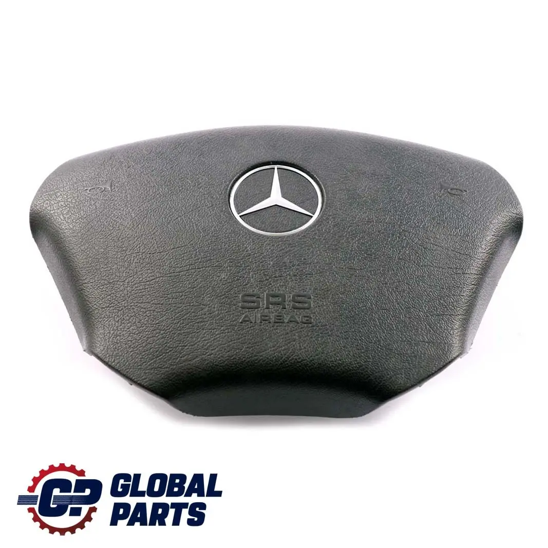 Mercedes ML W163 Steering Wheel Air Module Leather Black A1634600298