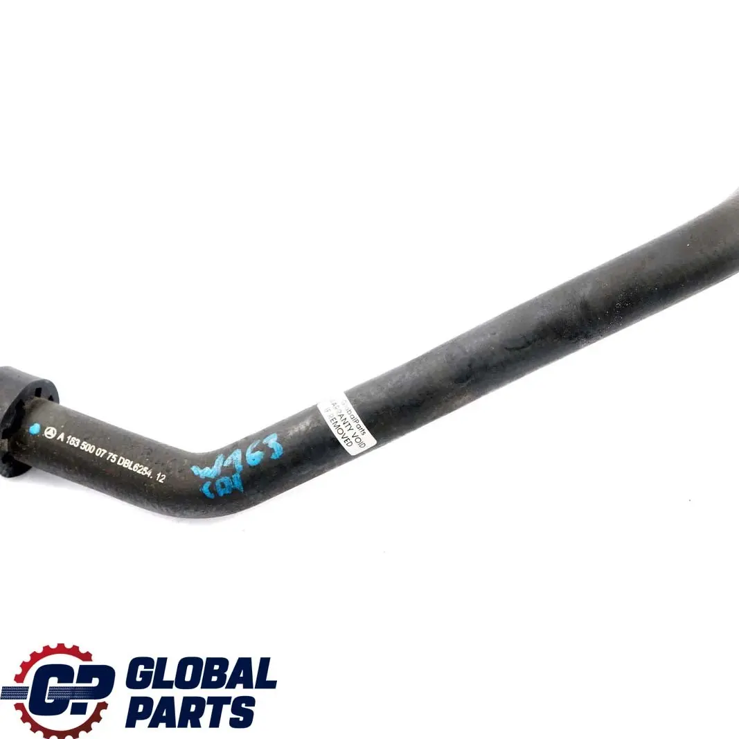  Mercedes-Benz W163 ML 270 CDI Radiateur Tuyau Flexible - SKU A1635000775 - Numéro de pièce A1635000775