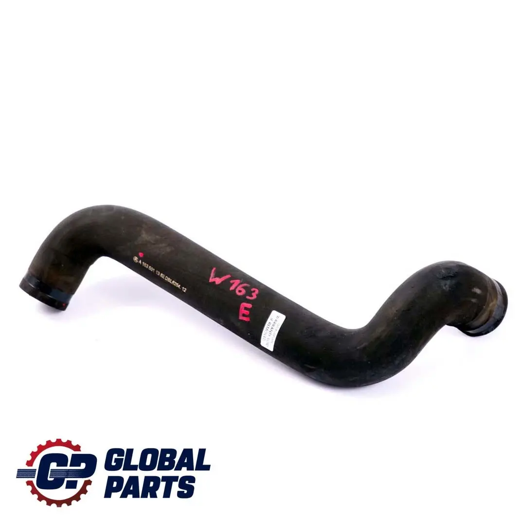 Mercedes W163 Radiator Lower Hose Pipe Tube - SKU A1635011382 - Part number A1635011382