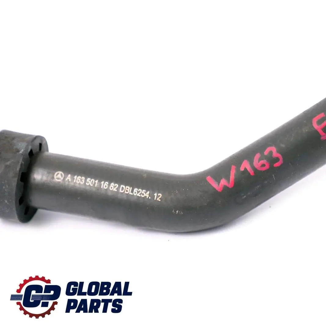 Mercedes-Benz M-Class ML W163 Expansion Tank Hose Pipe to with Part number A1635011682 Mercedes-Benz M-Class ML W163 Expansion Tank Hose Pipe - SKU A1635011682 - Part number A1635011682