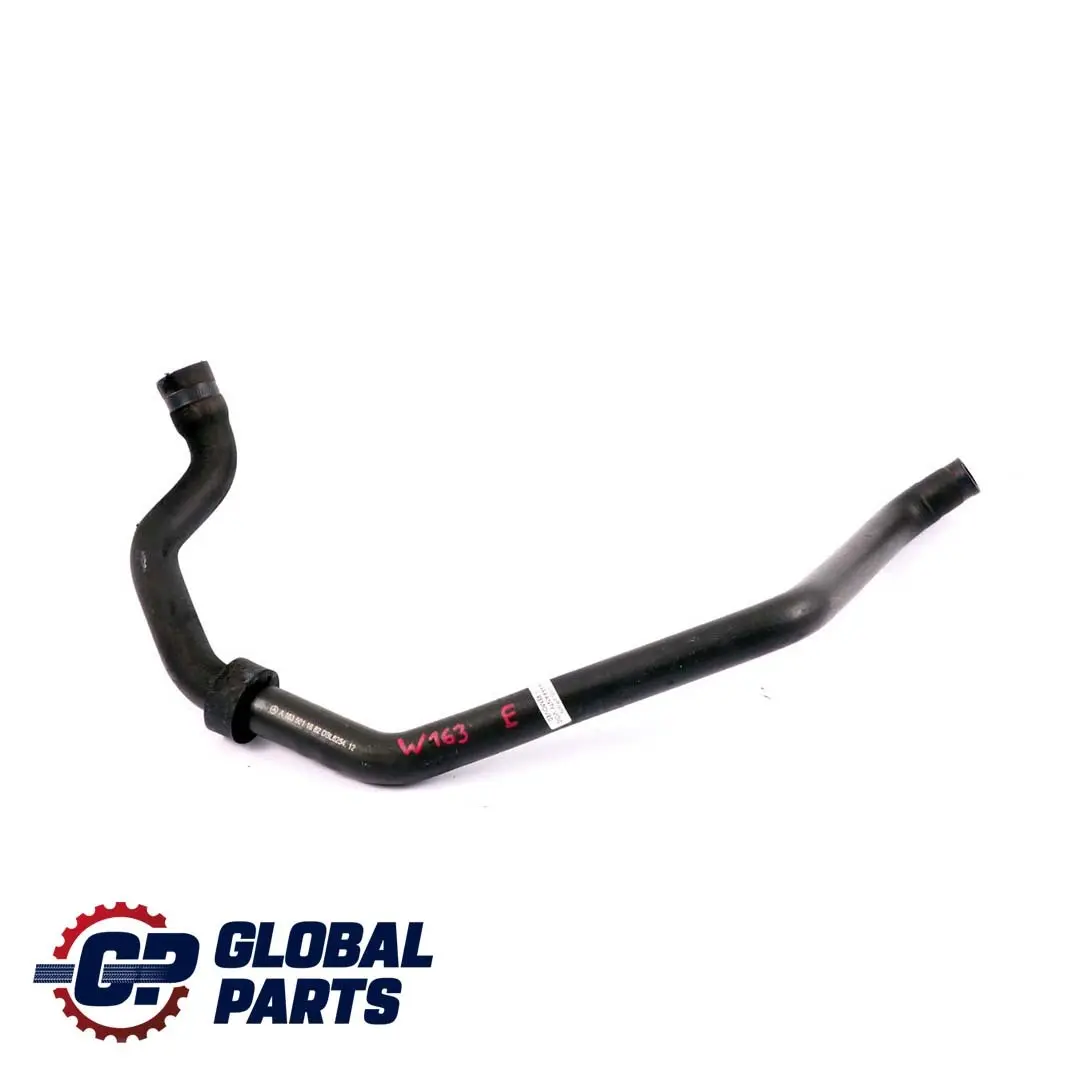 Mercedes-Benz M-Class ML W163 Expansion Tank Hose Pipe to with Part number A1635011682 Mercedes-Benz M-Class ML W163 Expansion Tank Hose Pipe - SKU A1635011682 - Part number A1635011682