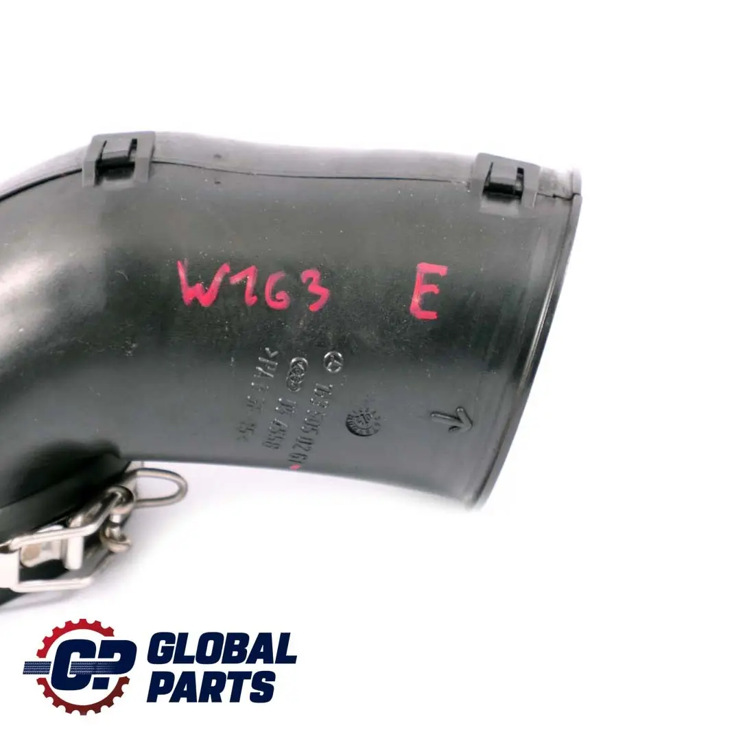 Mercedes W163 Tubo De plastico De admision De aire Manguera - SKU A1635050261 - Número de pieza A1635050261