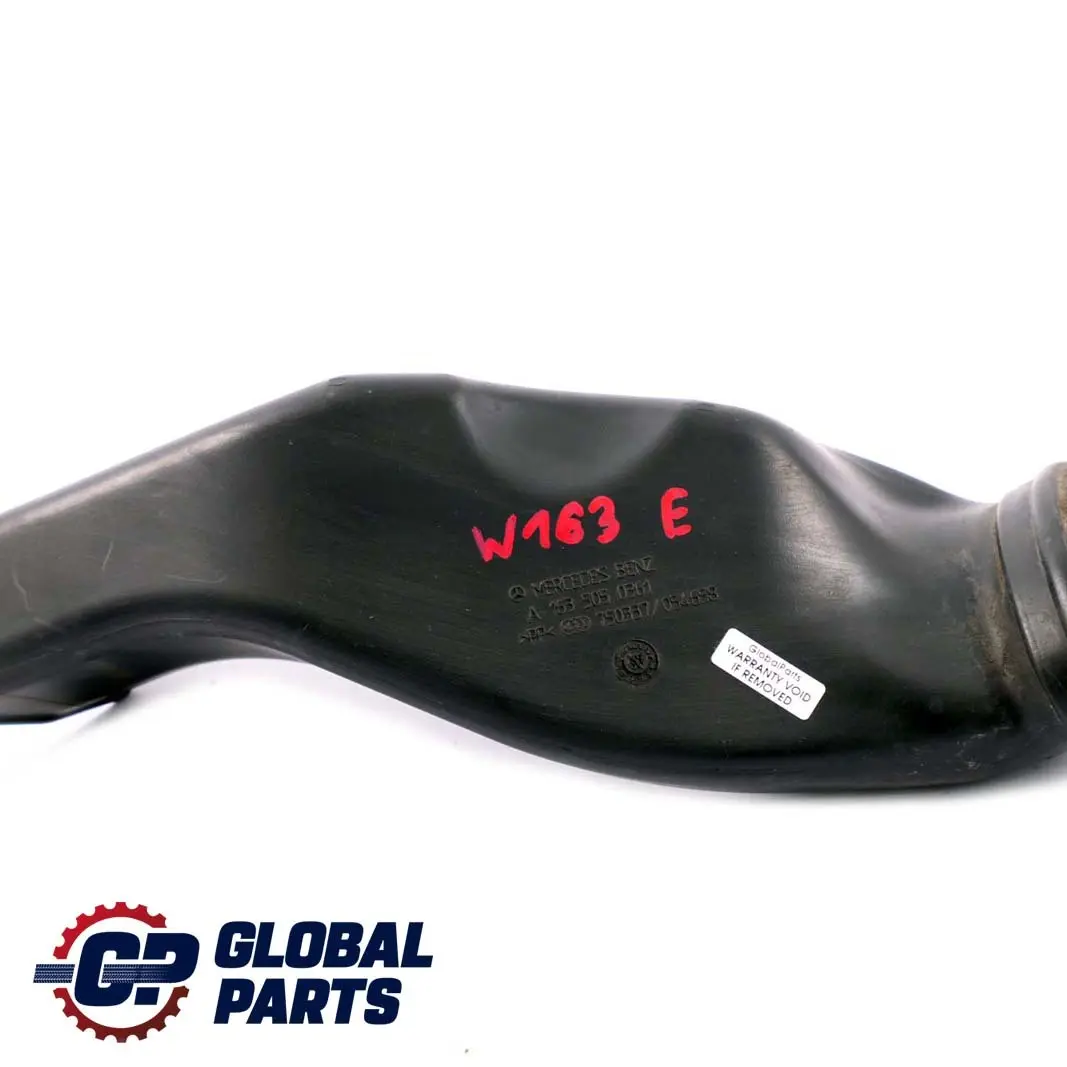  Mercedes-Benz M-Class ML W163 Air Filter Intake Duct Pipe Hose - SKU A1635050361 - Part number A1635050361