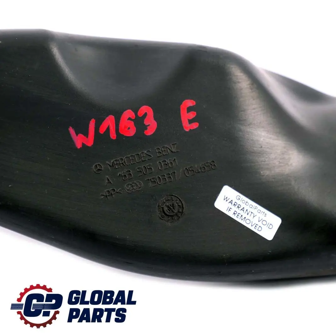 Filtro De aire Admision Conducto Tubo Manguera para Mercedes W163 con número de pieza A1635050361 Mercedes W163 Filtro De aire Admision Conducto Tubo Manguera - SKU A1635050361 - Número de pieza A1635050361