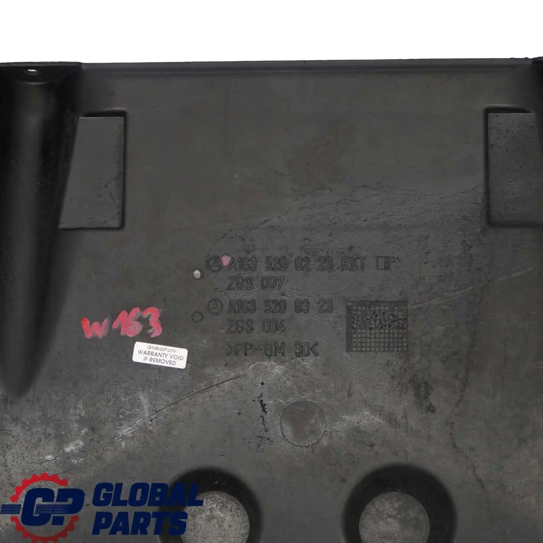  Mercedes-Benz W163 ML 270 400 CDI Underbody Automatic Gearbox Protection Cover - SKU A1635200223 - Part number A1635200223