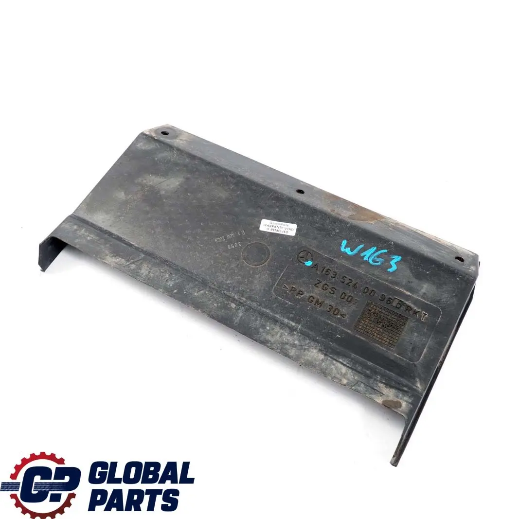 Mercedes-Benz M ML W163 270 CDI Cubre Radiador Panel Guia para con número de pieza A1635240096 Mercedes-Benz M ML W163 270 CDI Cubre Radiador Panel Guia - SKU A1635240096 - Número de pieza A1635240096