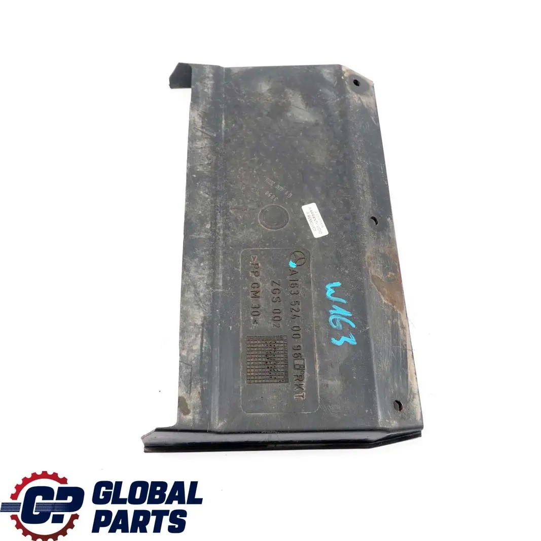 Mercedes-Benz M ML W163 270 CDI Cubre Radiador Panel Guia para con número de pieza A1635240096 Mercedes-Benz M ML W163 270 CDI Cubre Radiador Panel Guia - SKU A1635240096 - Número de pieza A1635240096
