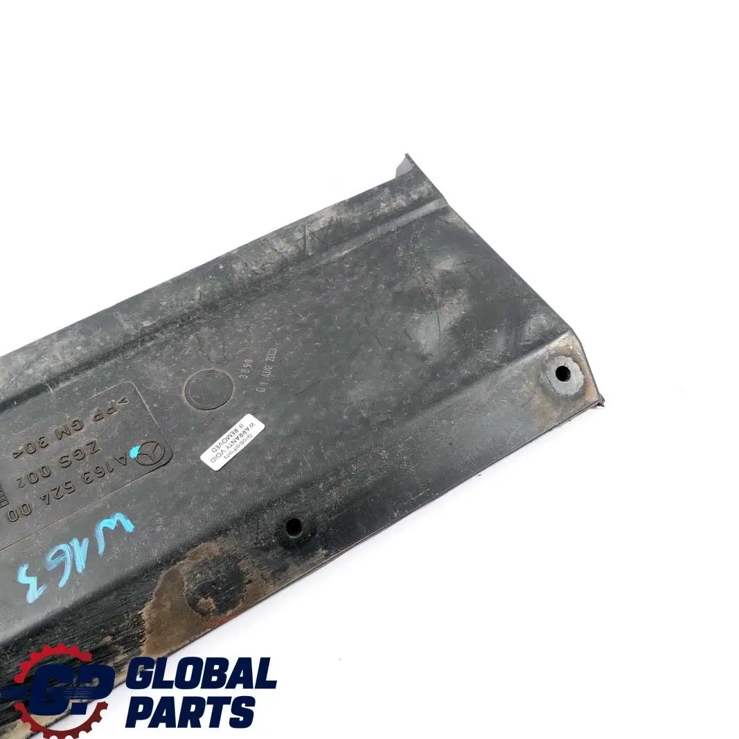 Mercedes-Benz M ML W163 270 CDI Cubre Radiador Panel Guia para con número de pieza A1635240096 Mercedes-Benz M ML W163 270 CDI Cubre Radiador Panel Guia - SKU A1635240096 - Número de pieza A1635240096