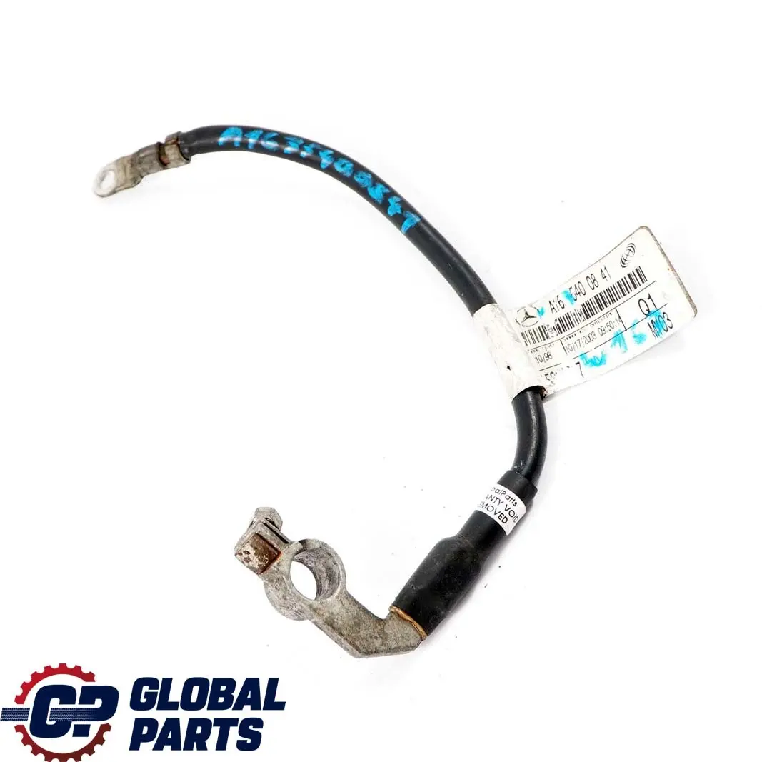 Mercedes W163 Battery Ground Earth Strap Cable Wiring - SKU A1635400841 - Part number A1635400841
