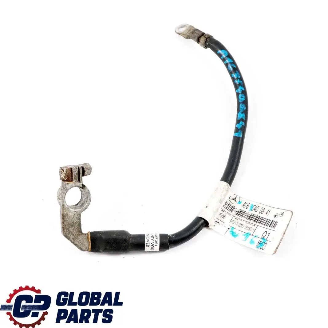 Mercedes W163 Battery Ground Earth Strap Cable Wiring - SKU A1635400841 - Part number A1635400841