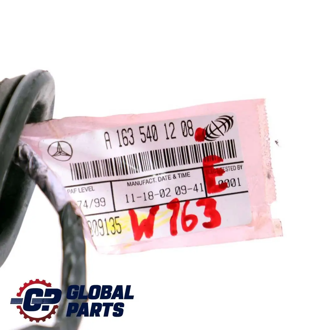 Mercedes-Benz ML-Class W163 Inboard Cable Harness Wiring to with Part number A1635401208 Mercedes-Benz ML-Class W163 Inboard Cable Harness Wiring - SKU A1635401208 - Part number A1635401208