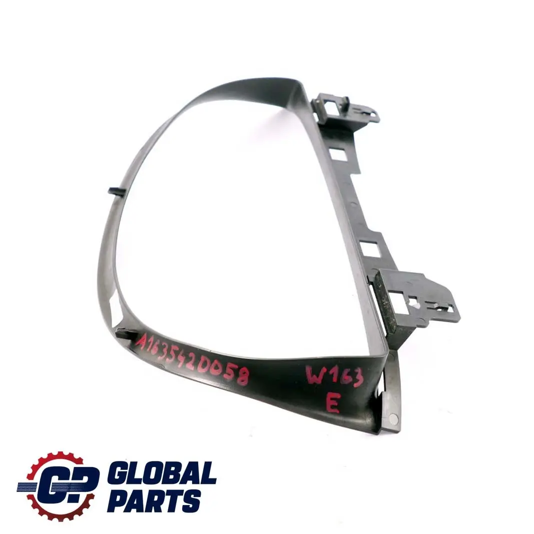  Mercedes-Benz ML-Class W163 Dash Clock Surround Frame Cover Trim - SKU A1635420058 - Part number A1635420058