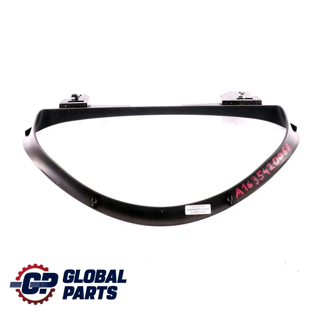 Mercedes-Benz ML-Class W163 Dash Clock Surround Frame Cover Trim to with Part number A1635420058 Mercedes-Benz ML-Class W163 Dash Clock Surround Frame Cover Trim - SKU A1635420058 - Part number A1635420058