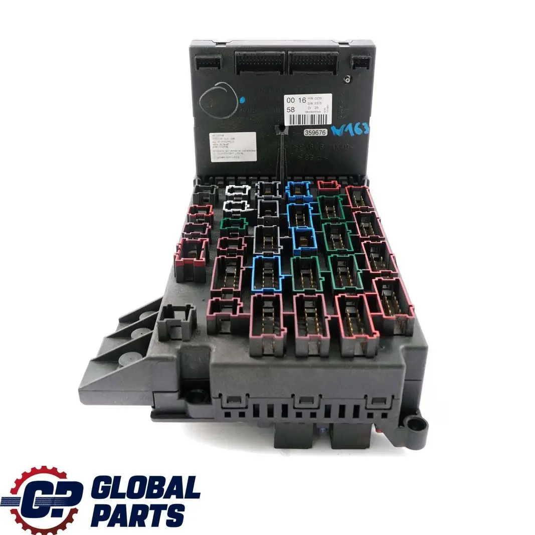 Caja fusibles SAM Módulo unidad control para Mercedes ML W163 con número de pieza A1635450016 Mercedes ML W163 Caja fusibles SAM Módulo unidad control - SKU A1635450016 - Número de pieza A1635450016