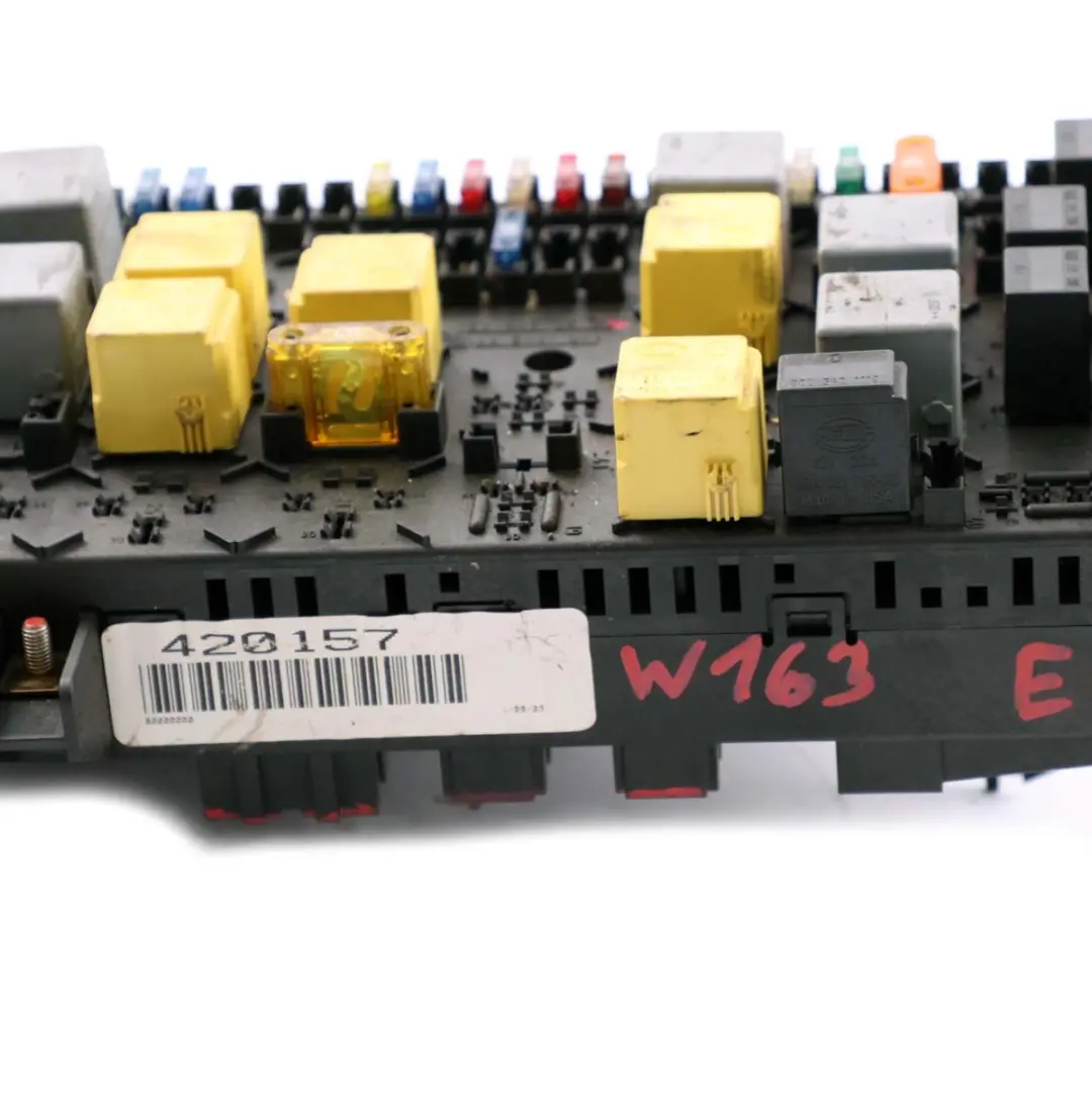 Fuse Main Box Relay Comfort Control Module Unit CMM to Mercedes W163 with Part number A1635450205 Mercedes W163 Fuse Main Box Relay Comfort Control Module Unit CMM - SKU A1635450205 - Part number A1635450205