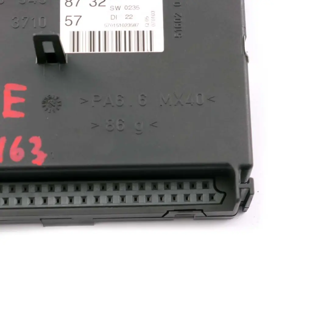 Benz ML Klasse W163 Steuergerät Sicherungkasten SAM für Mercedes mit Teilenummer A1635458732 Mercedes Benz ML Klasse W163 Steuergerät Sicherungkasten SAM - SKU A1635458732 - Teilenummer A1635458732