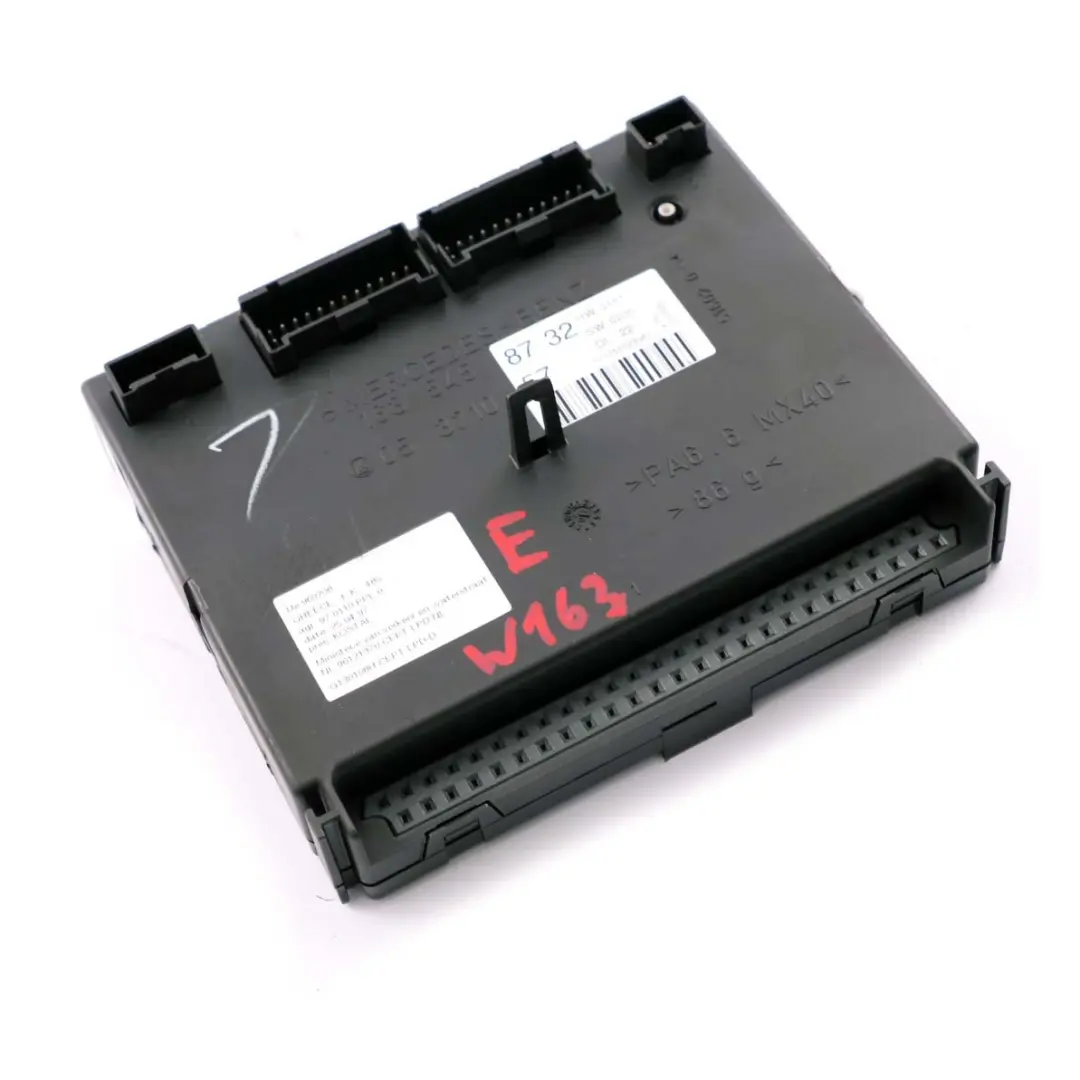 Benz ML Class W163 SAM Body Control Fuse Module Unit ECU to Mercedes with Part number A1635458732 Mercedes Benz ML Class W163 SAM Body Control Fuse Module Unit ECU - SKU A1635458732 - Part number A1635458732
