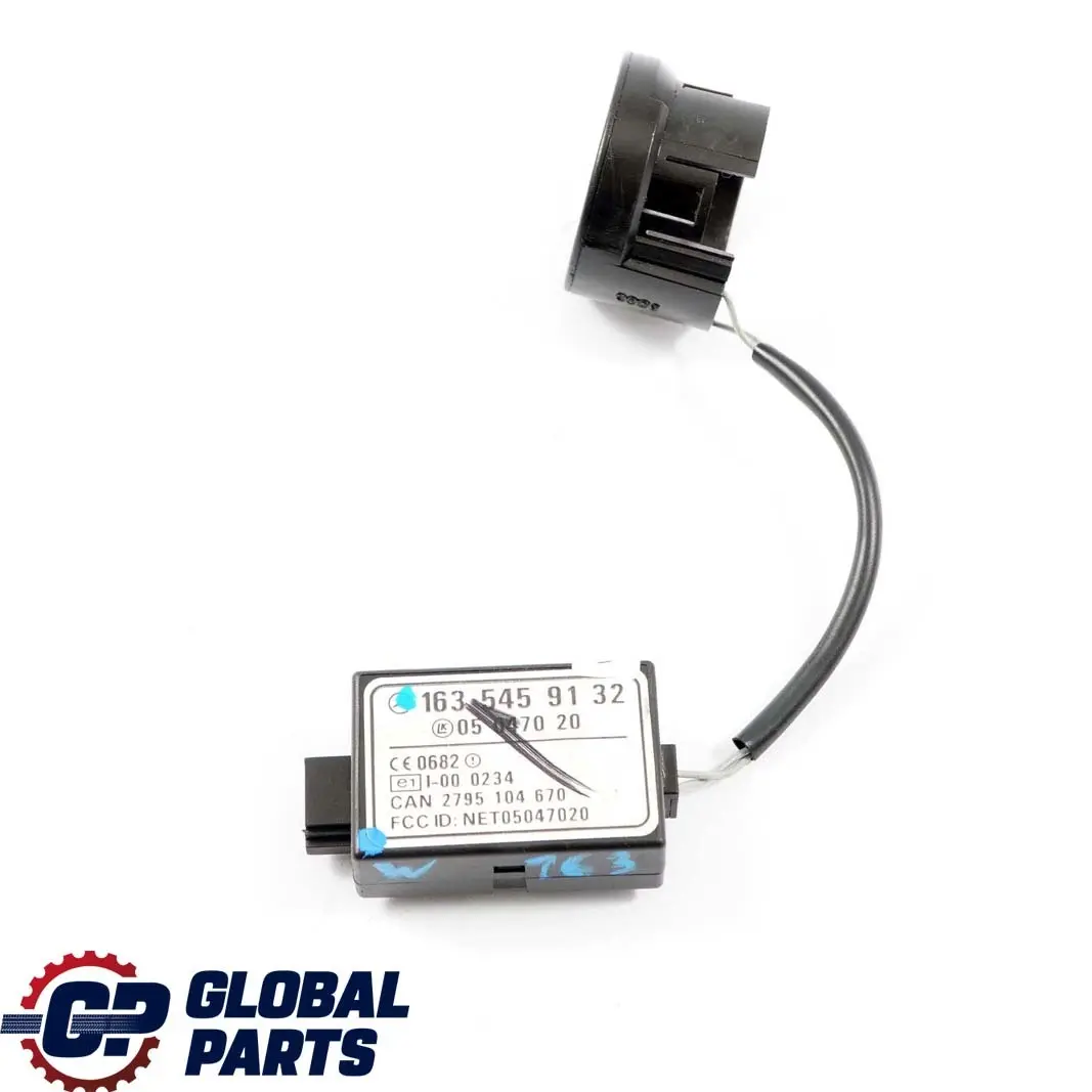 Mercedes-Benz M-Class ML W163 Steering Lock Angle Sensor Unit to with Part number A1635459132 Mercedes-Benz M-Class ML W163 Steering Lock Angle Sensor Unit - SKU A1635459132 - Part number A1635459132