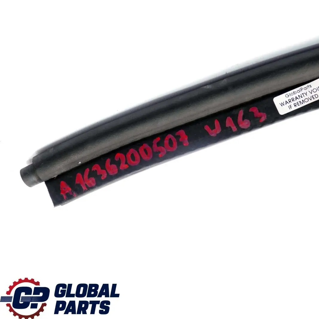Mercedes-Benz M-Class ML W163 Covering Cross Member Sealing to with Part number A1636200507 Mercedes-Benz M-Class ML W163 Covering Cross Member Sealing - SKU A1636200507 - Part number A1636200507