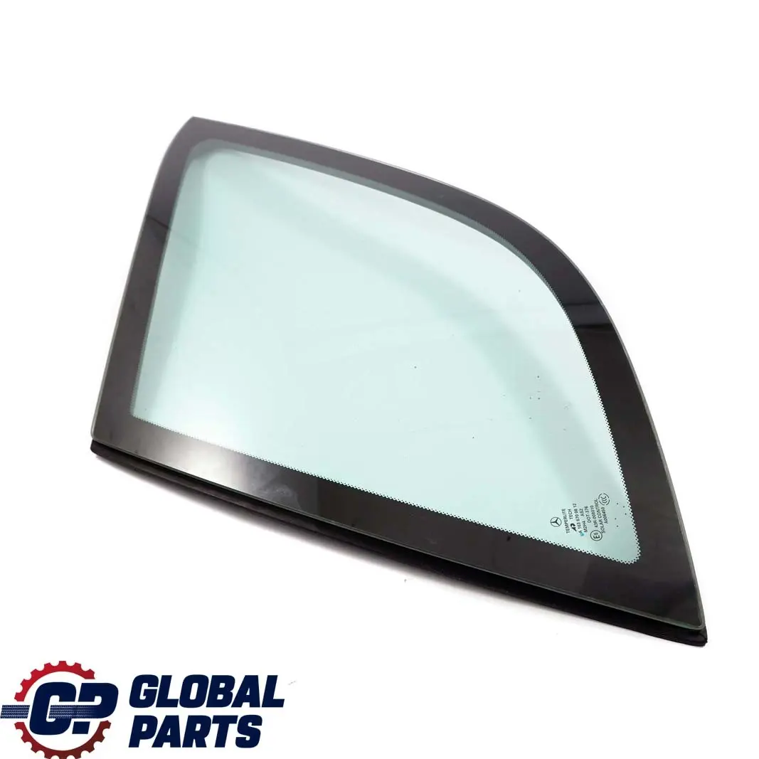 Mercedes-Benz ML W163 Rear Right O/S Quarter Side Window Tinted Green Glass AS2 to with Part number A1636700812 Mercedes-Benz ML W163 Rear Right O/S Quarter Side Window Tinted Green Glass AS2 - SKU A1636700812 - Part number A1636700812