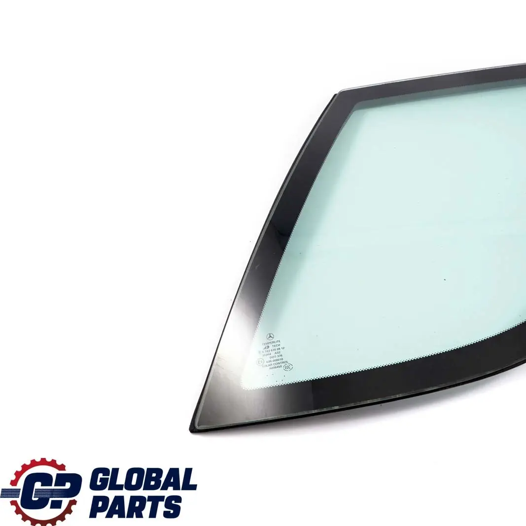 Mercedes-Benz ML W163 Rear Right O/S Quarter Side Window Tinted Green Glass AS2 to with Part number A1636700812 Mercedes-Benz ML W163 Rear Right O/S Quarter Side Window Tinted Green Glass AS2 - SKU A1636700812 - Part number A1636700812