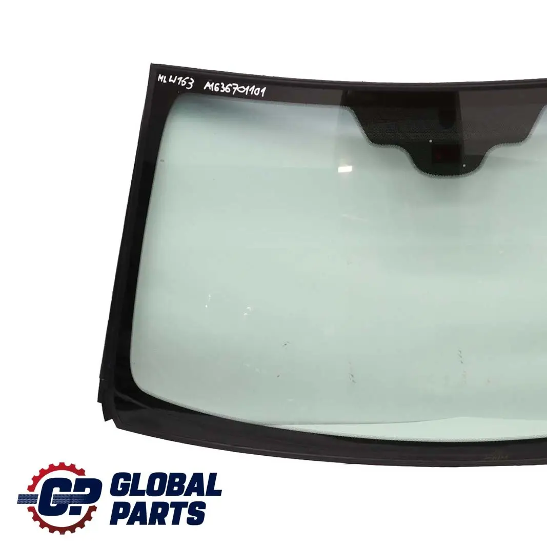 Class W163 Front Window Windscreen Windshield Glass AS1 Green to Mercedes ML with Part number A1636701101 Mercedes ML Class W163 Front Window Windscreen Windshield Glass AS1 Green - SKU A1636701101 - Part number A1636701101
