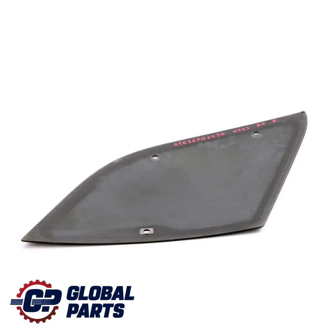  Mercedes-Benz M-Class ML W163 Rear Right O/S Side Window Tinted Black Glass AS3 - SKU A1636702450 - Part number A1636702450