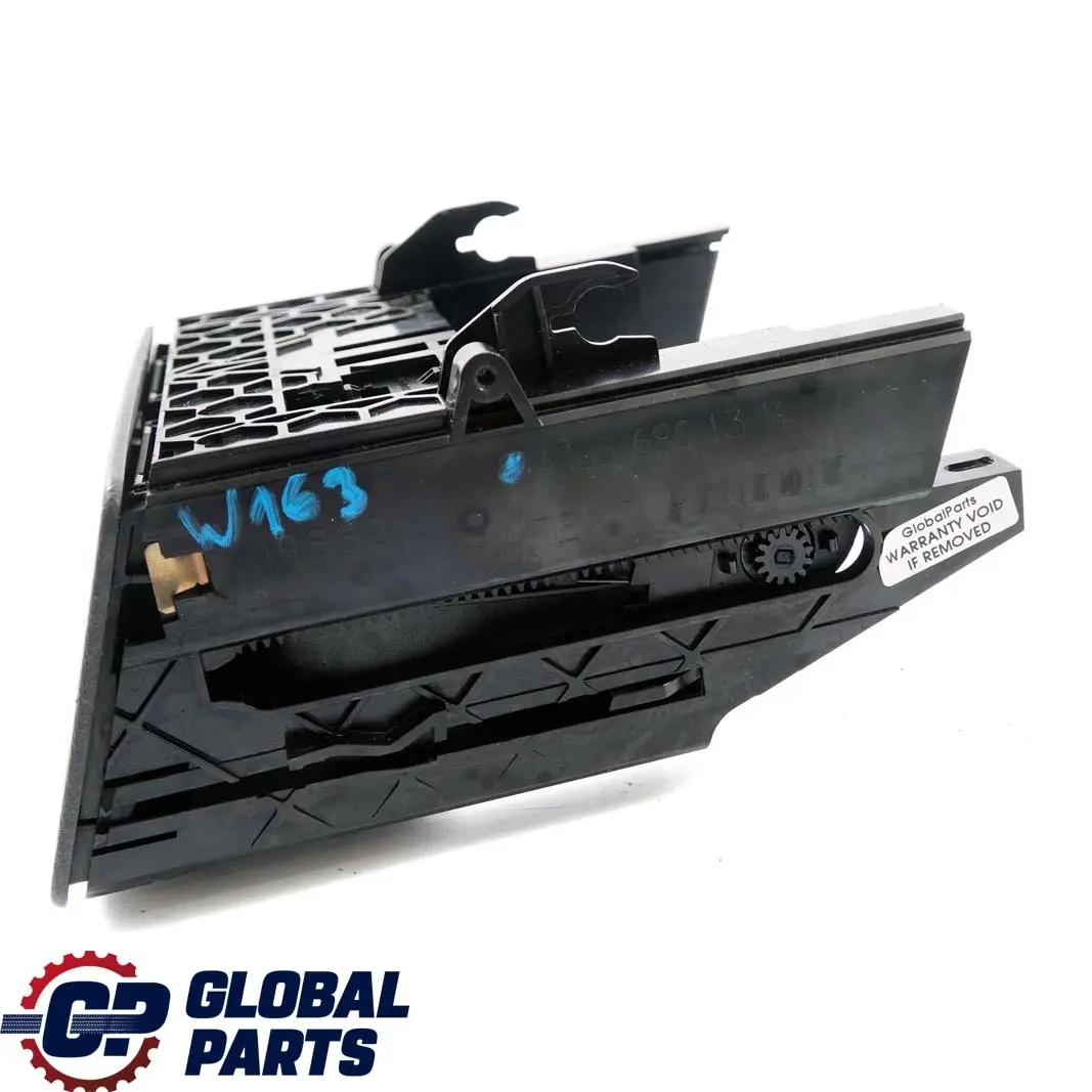 Mercedes-Benz M ML W163 Centre Console Rear Cup Holder Bracket to with Part number A1636801314 Mercedes-Benz M ML W163 Centre Console Rear Cup Holder Bracket - SKU A1636801314 - Part number A1636801314