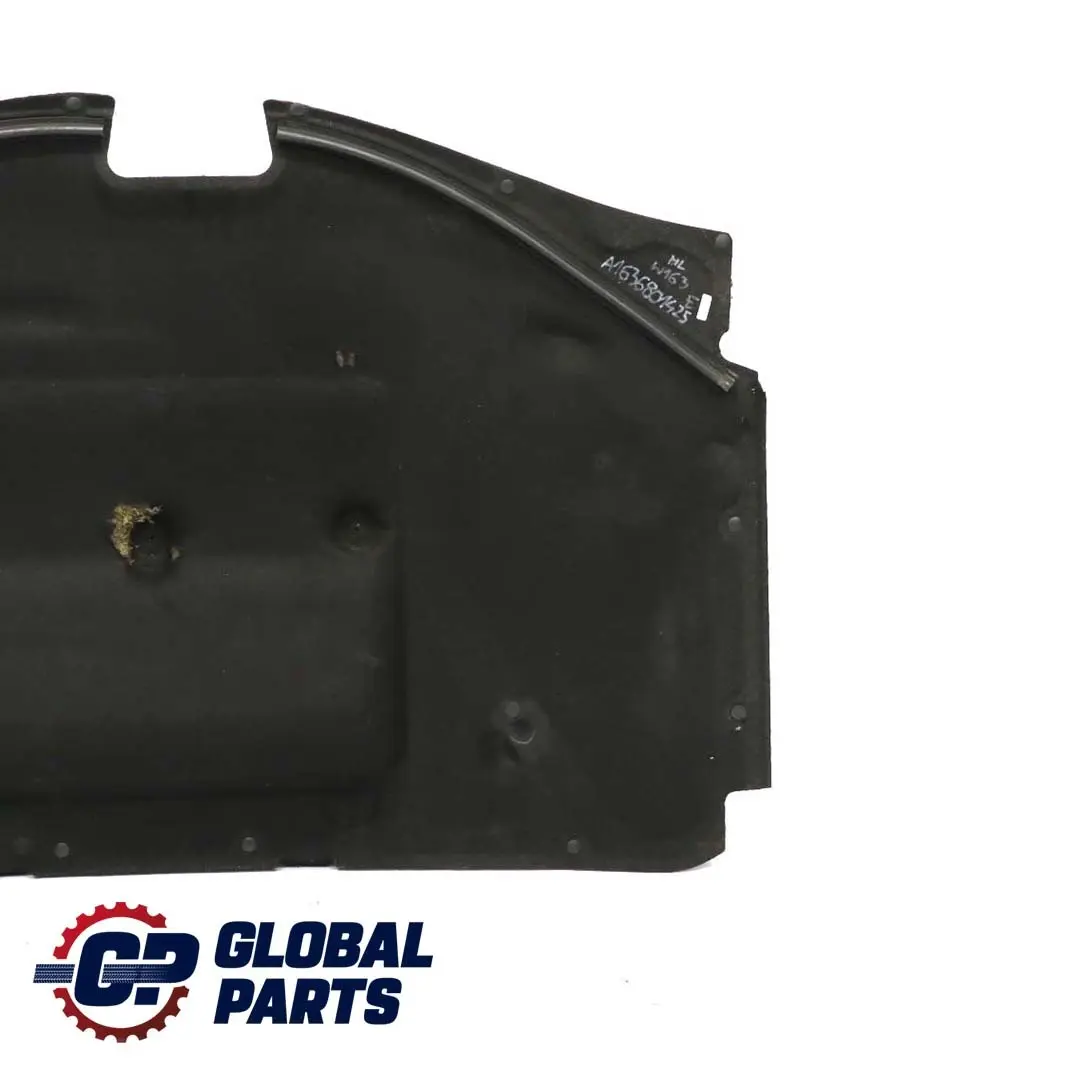 Mercedes-Benz Classe ML W163 270 CDI Mascherina Anteriore Cofano Isolamento per con numero di parte A1636801425 Mercedes-Benz Classe ML W163 270 CDI Mascherina Anteriore Cofano Isolamento - SKU A1636801425 - Numero di parte A1636801425