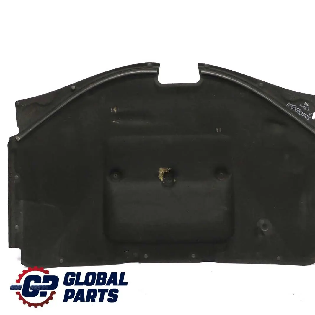 Mercedes-Benz Classe ML W163 270 CDI Mascherina Anteriore Cofano Isolamento per con numero di parte A1636801425 Mercedes-Benz Classe ML W163 270 CDI Mascherina Anteriore Cofano Isolamento - SKU A1636801425 - Numero di parte A1636801425