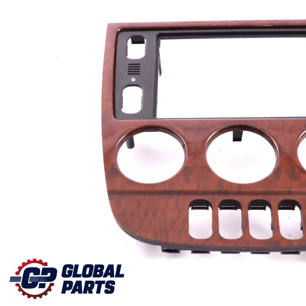 Consola Central Salpicadero Marco Cubierta Madera para Mercedes M ML W163 con número de pieza A1636804939 Mercedes M ML W163 Consola Central Salpicadero Marco Cubierta Madera - SKU A1636804939 - Número de pieza A1636804939