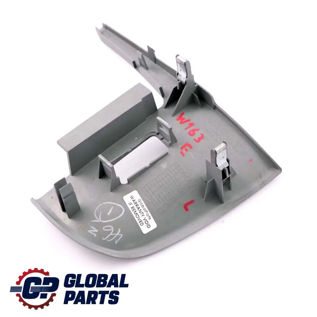 Interruptor Control Nivel Faros Cubierta Recorte Izquierda para Mercedes M ML W163 con número de pieza A1636805736 Mercedes M ML W163 Interruptor Control Nivel Faros Cubierta Recorte Izquierda - SKU A1636805736 - Número de pieza A1636805736