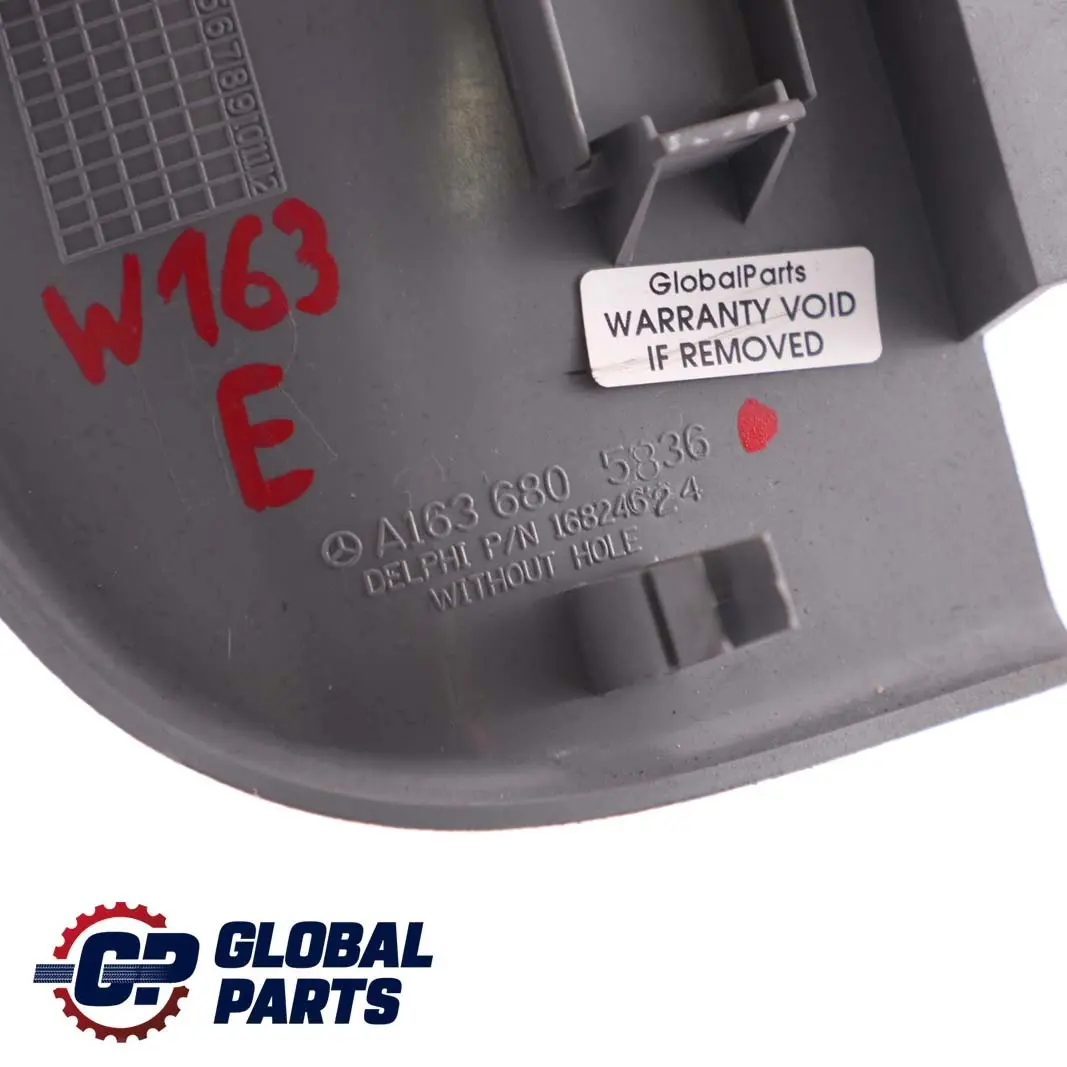 Mercedes M ML W163 Abdeckung Verkleidung Armaturenbrett Rechts - SKU A1636805836 - Teilenummer A1636805836