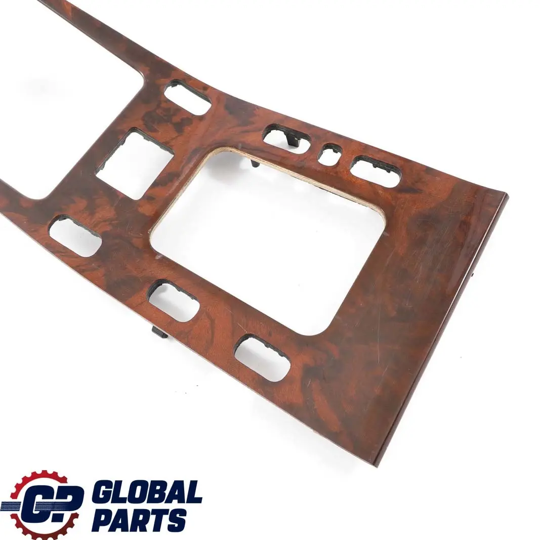 Mercedes ML W163 Cache Console Centrale Bois Noyer Brûlé Racine - SKU A1636805839 - Numéro de pièce A1636805839