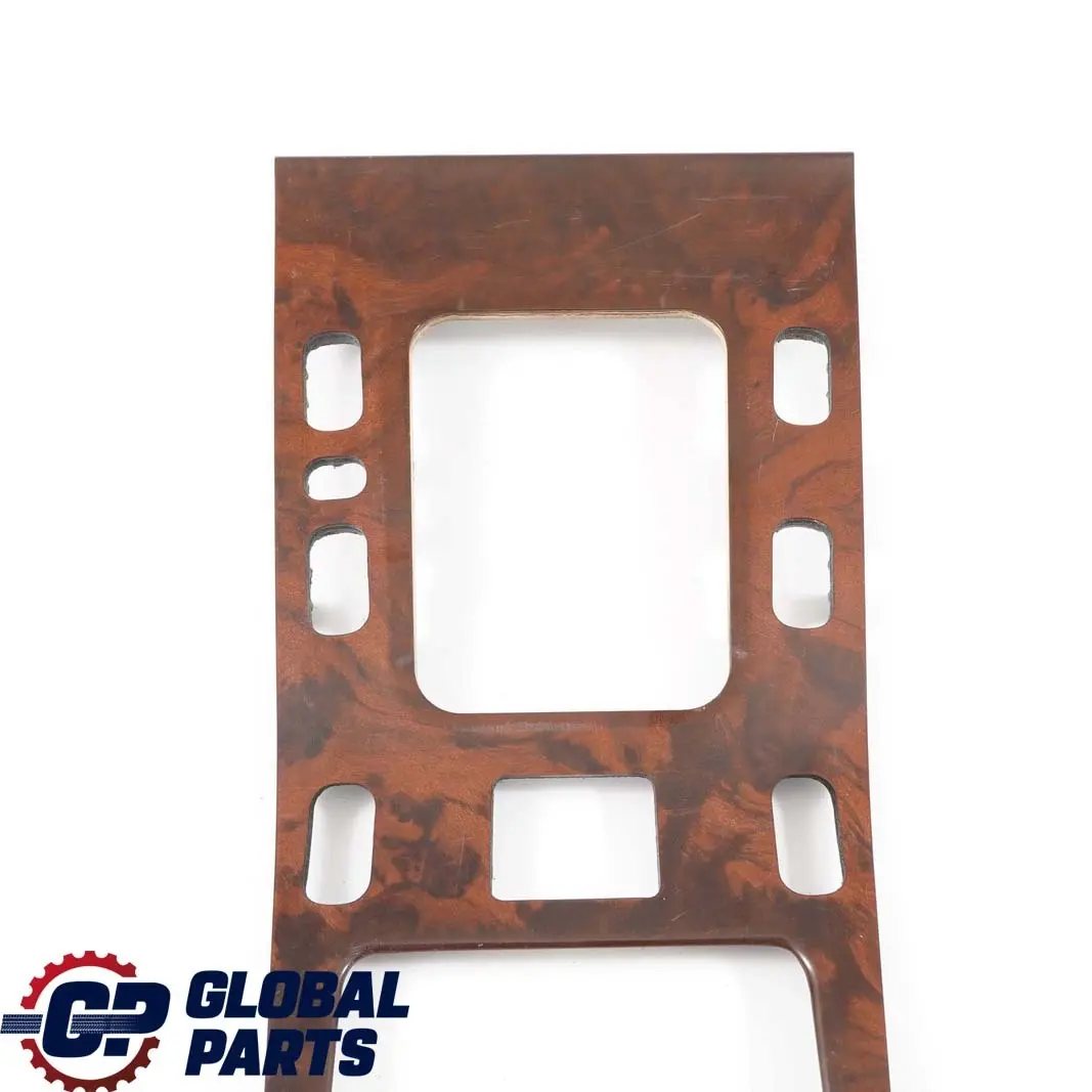 Consola Central Cubierta Madera Raíz Nogal Burred para Mercedes ML W163 con número de pieza A1636805839 Mercedes ML W163 Consola Central Cubierta Madera Raíz Nogal Burred - SKU A1636805839 - Número de pieza A1636805839