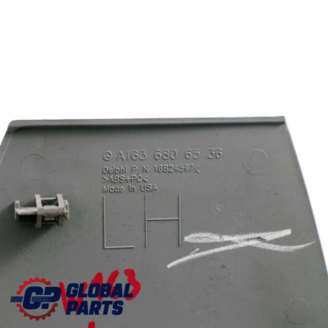 Mercedes-Benz M ML W163 Abdeckung Verkleidung Links Armaturenbrett für mit Teilenummer A1636806536 Mercedes-Benz M ML W163 Abdeckung Verkleidung Links Armaturenbrett - SKU A1636806536 - Teilenummer A1636806536