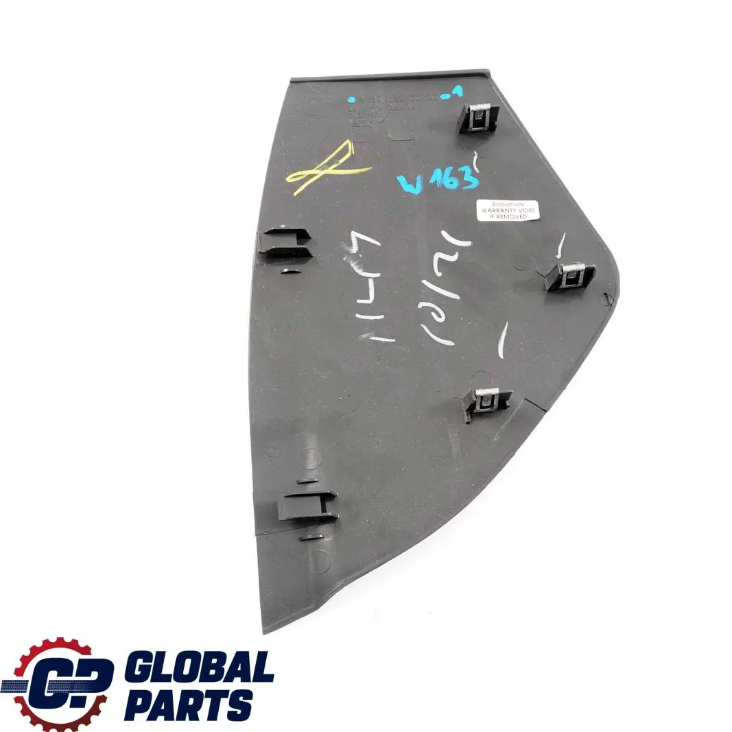 anteriore destro O/S cruscotto copertura pannello Trim per Mercedes W163 con numero di parte A1636806636 Mercedes W163 anteriore destro O/S cruscotto copertura pannello Trim - SKU A1636806636-1 - Numero di parte A1636806636