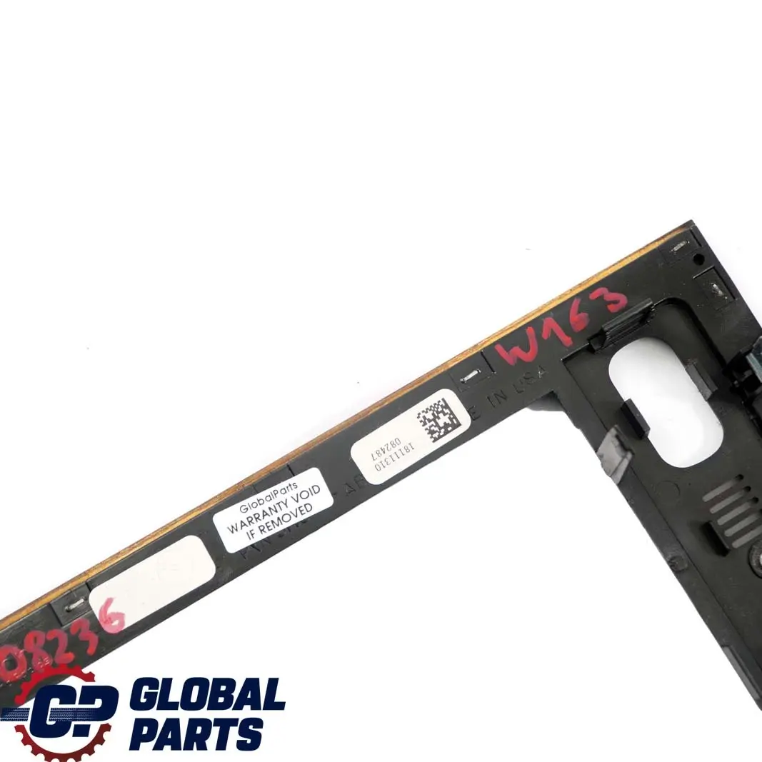  Mercedes-Benz M ML W163 Centre Console Dash Trim Frame Cover Wood - SKU A1636808236 - Part number A1636808236