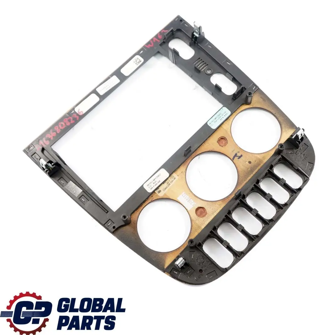 Mercedes-Benz M ML W163 Centre Console Dash Trim Frame Cover Wood to with Part number A1636808236 Mercedes-Benz M ML W163 Centre Console Dash Trim Frame Cover Wood - SKU A1636808236 - Part number A1636808236